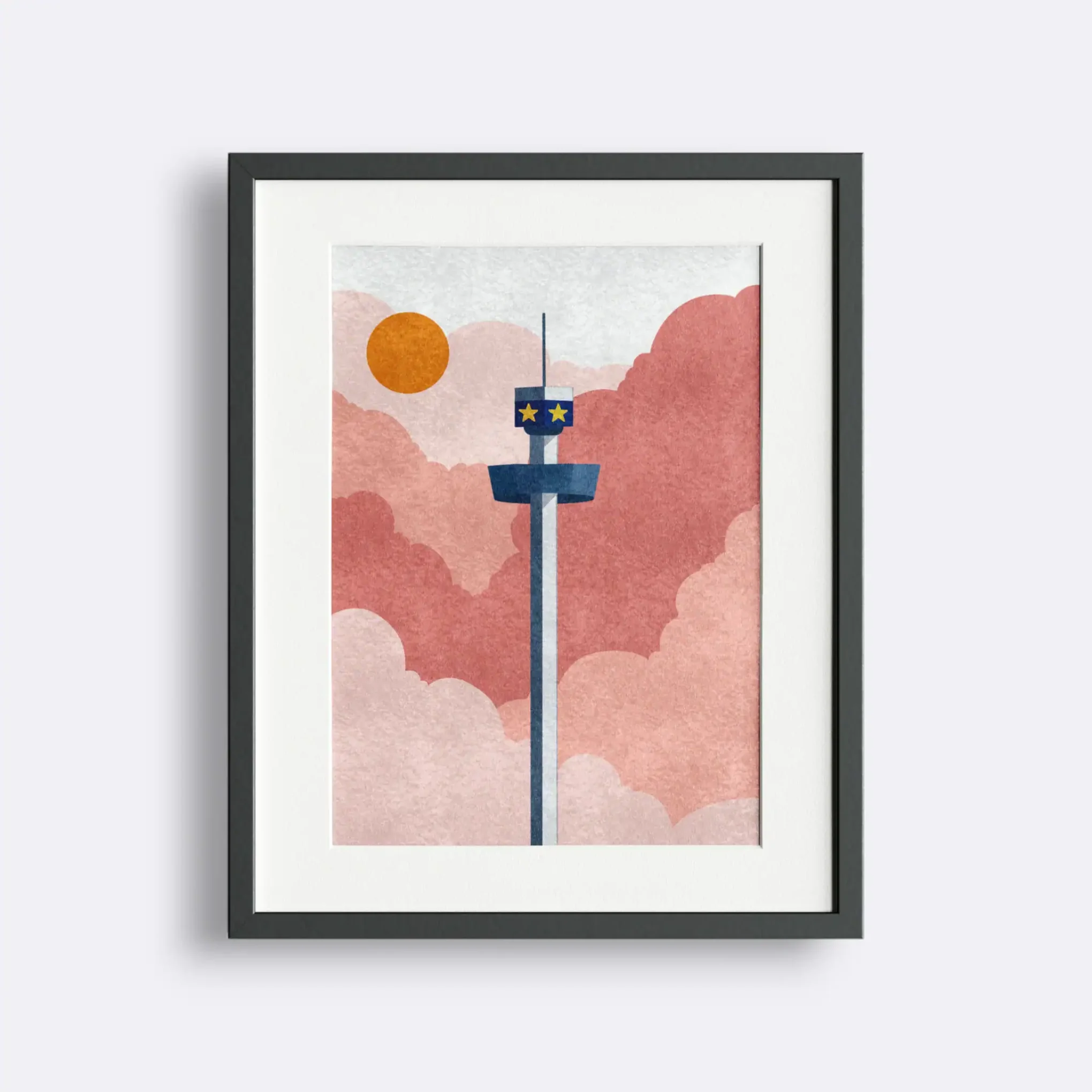 Boho Tower Poster