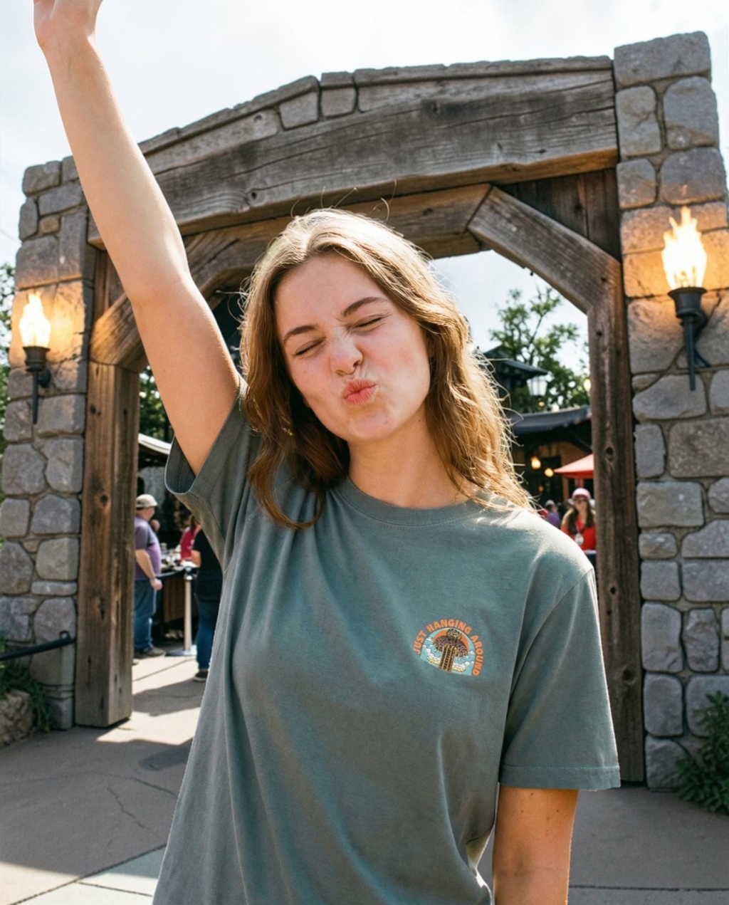 The Just Hanging Around Tee